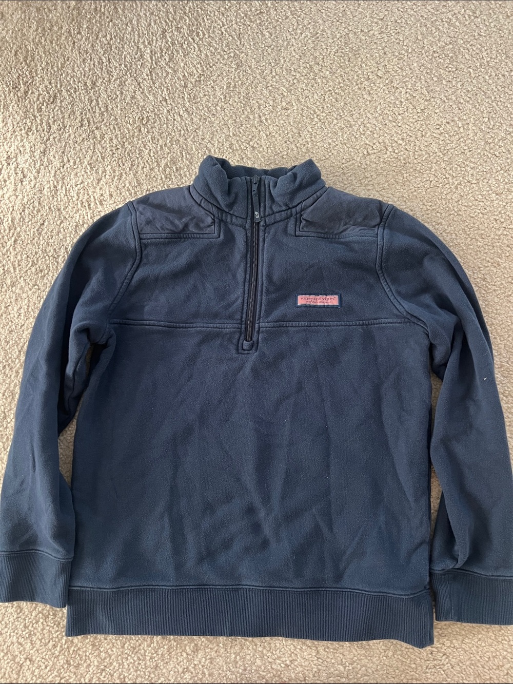 Vineyard Vines Men's Navy Half-Zip Pullover